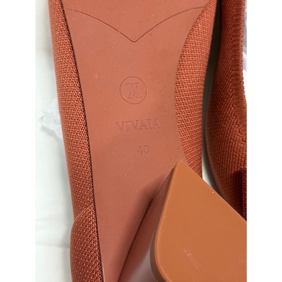 VIVAIA‎ Pointed-Toe Bow Heels size EU/40 US/9 - Picture 7 of 8